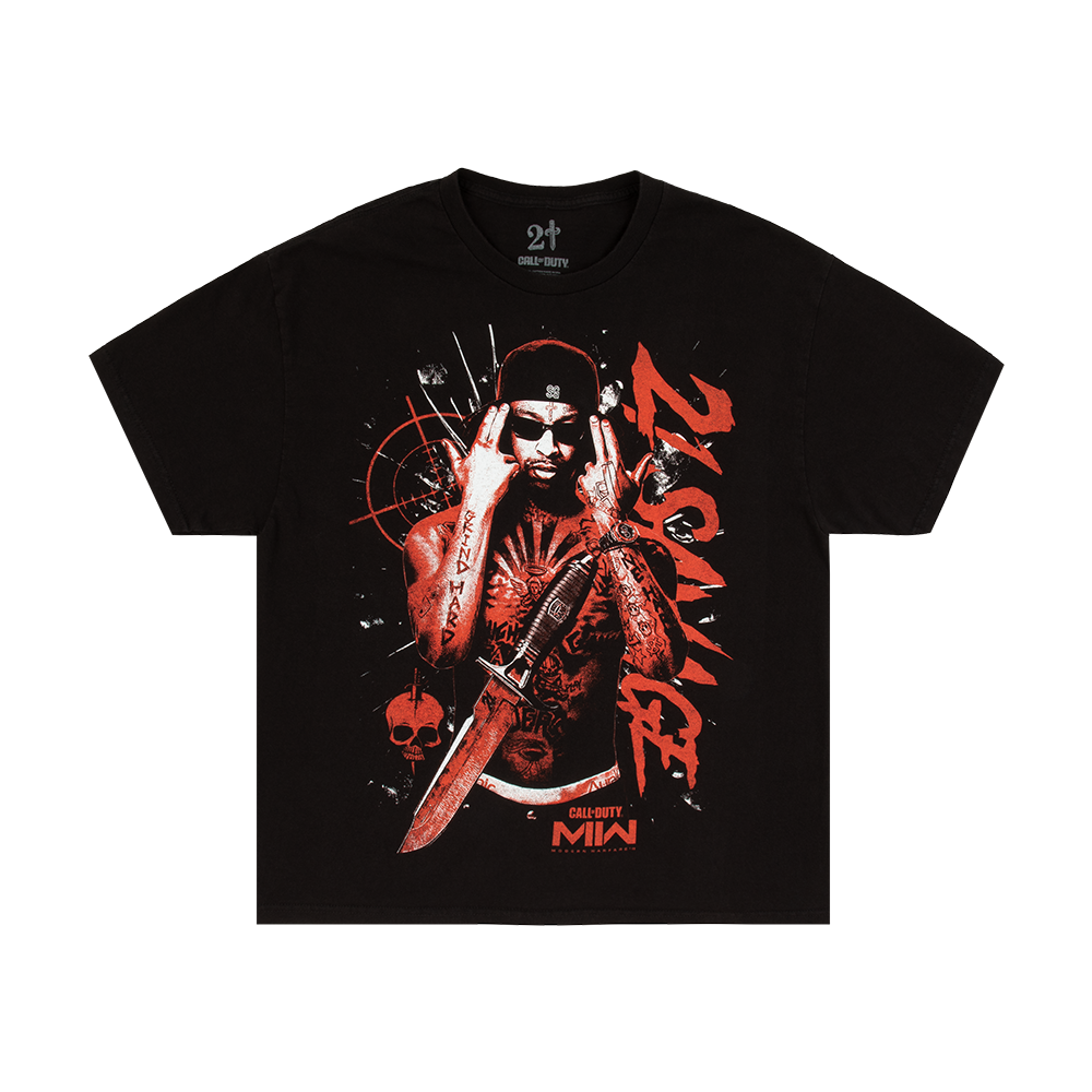 21 Savage X COD Tee Front