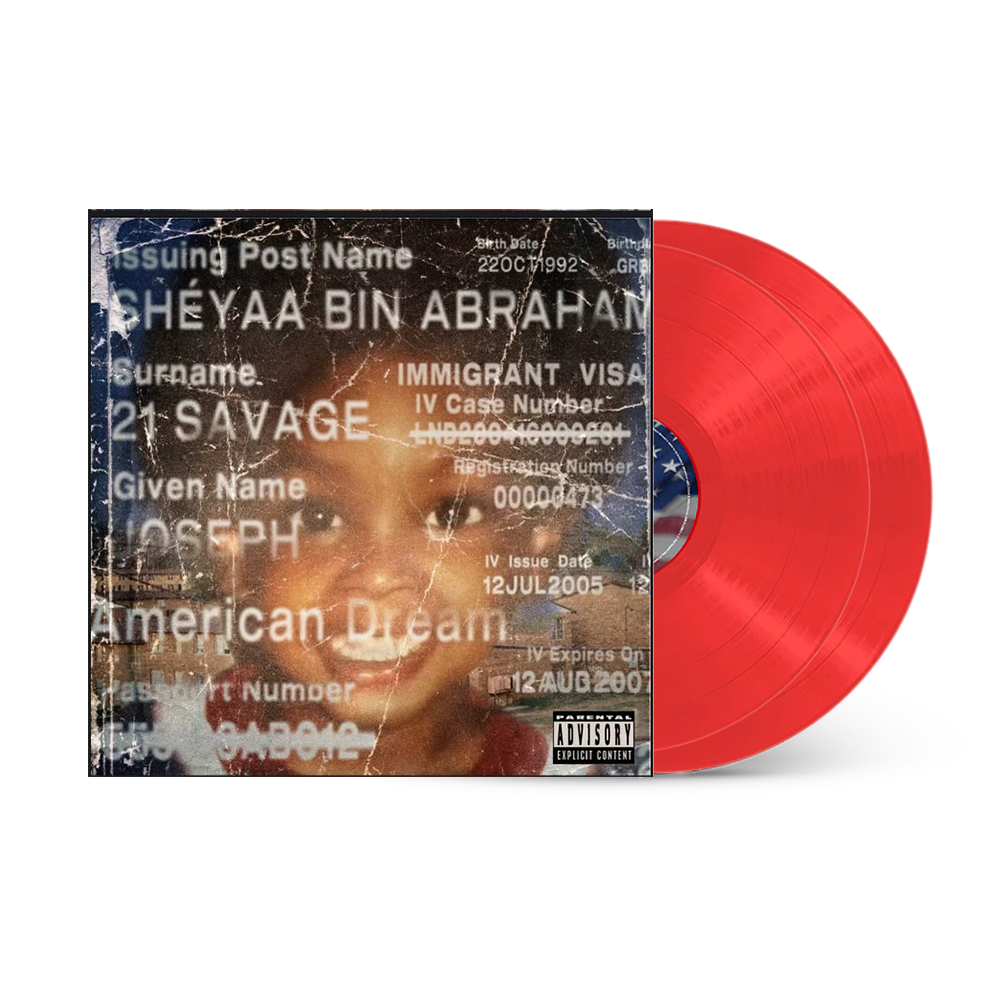 american dream Translucent Red 2LP