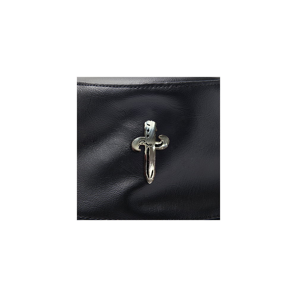 Leather Bucket Hat Dagger