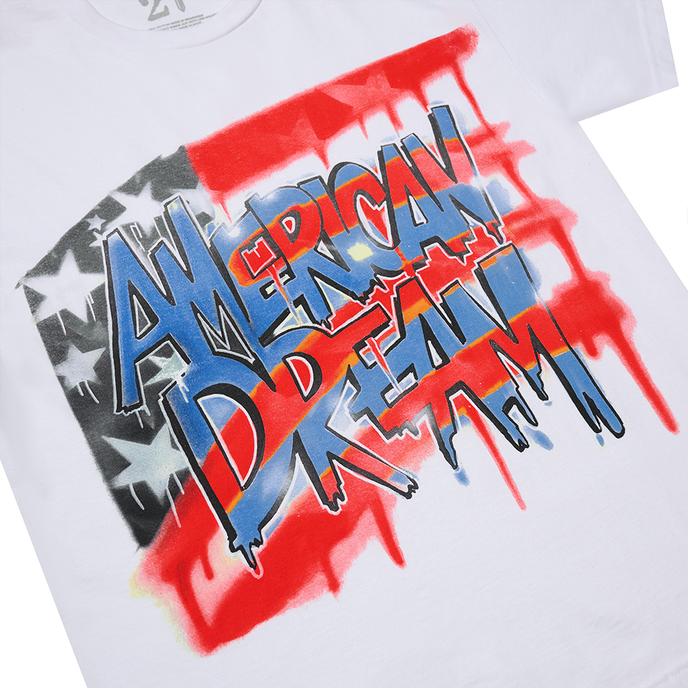Airbrush Tee detail