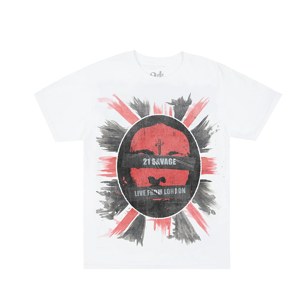 Live From London Tee Front