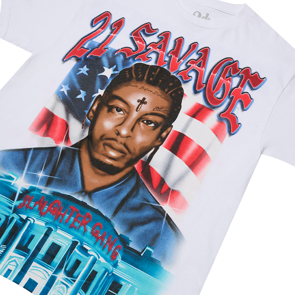 21 savage AMERICAN DREAM TOUR TEE Lサイズ American Dream Tour Tee - 21 Savage Store