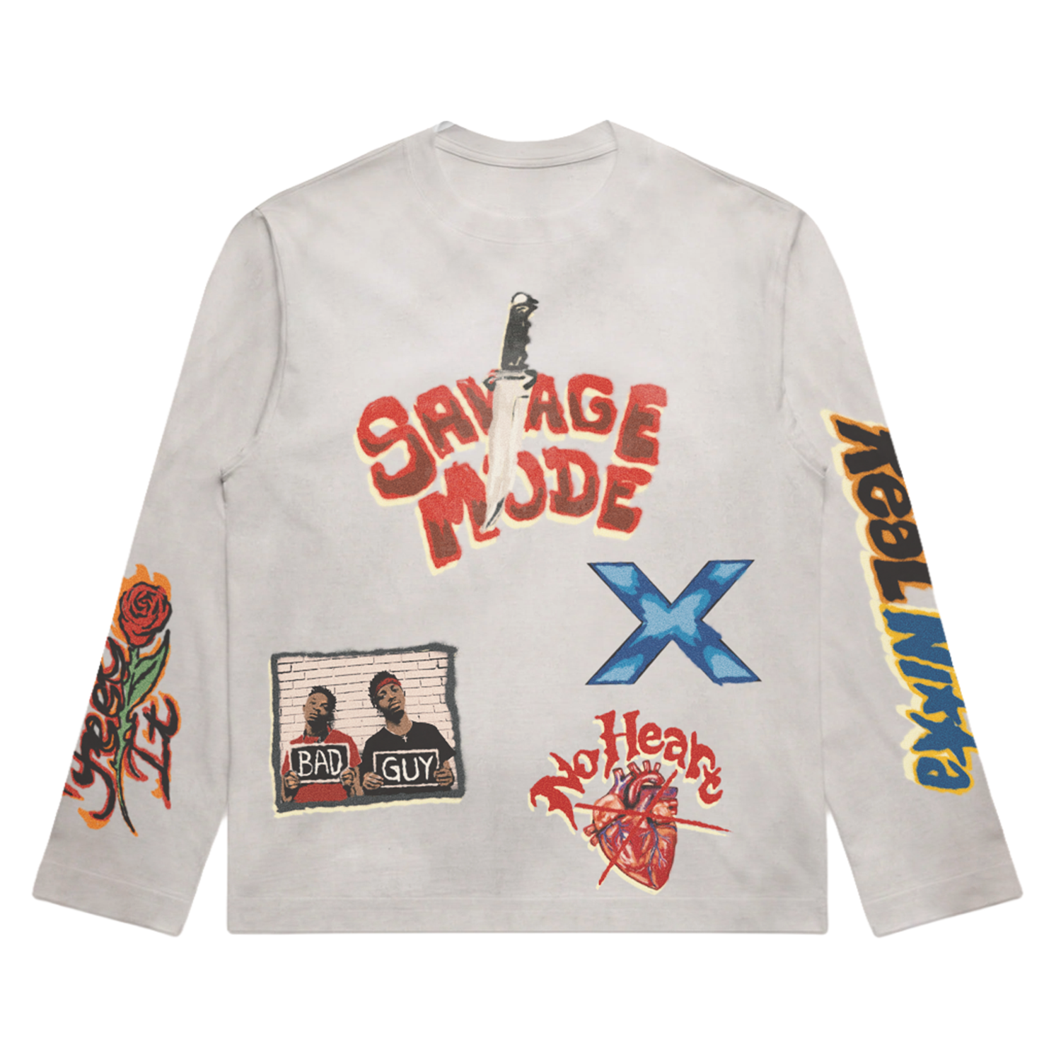 Savage Mode 10 Year Long Sleeve Front