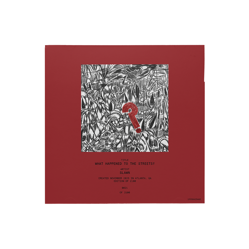 WHAT HAPPENED TO THE STREETS? LIMITED EDITION & NUMBERED SLAWN POSTER CD I Detail