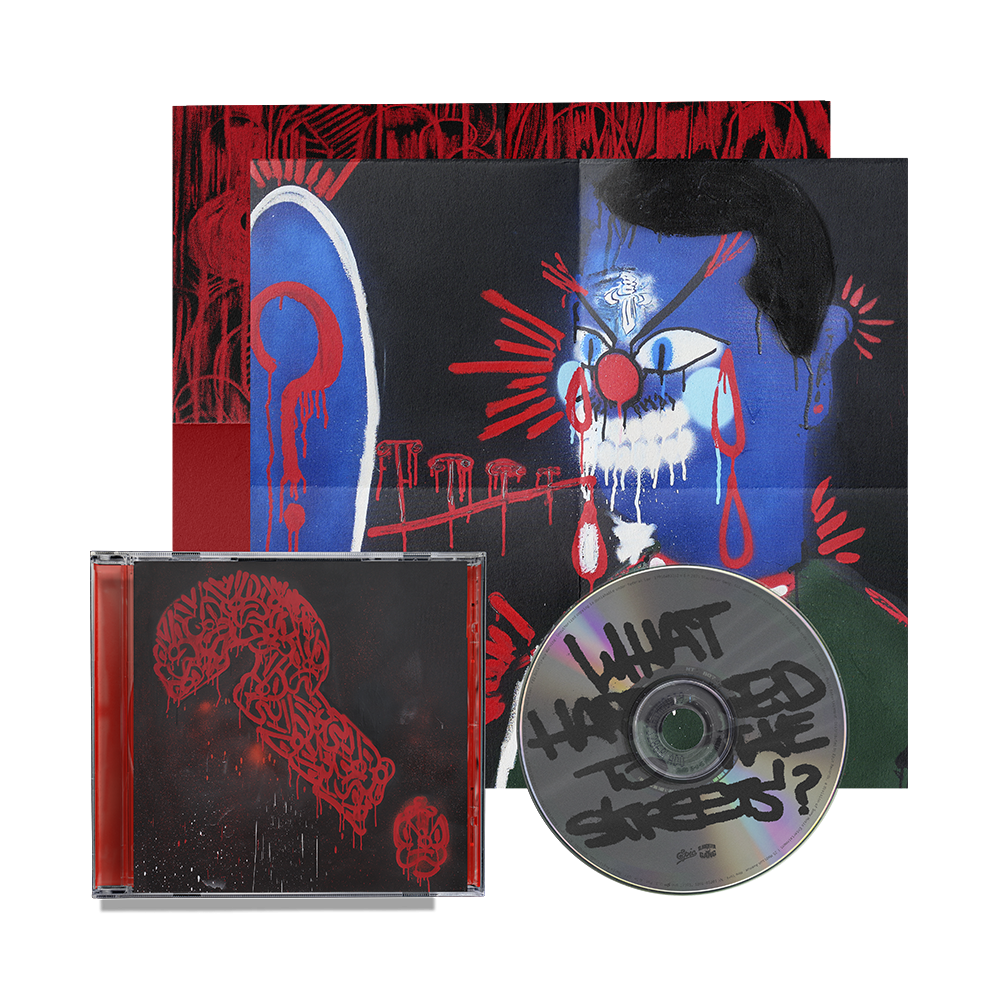 WHAT HAPPENED TO THE STREETS? LIMITED EDITION & NUMBERED SLAWN POSTER CD II All