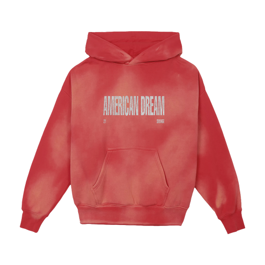 Red 2025 savage hoodie